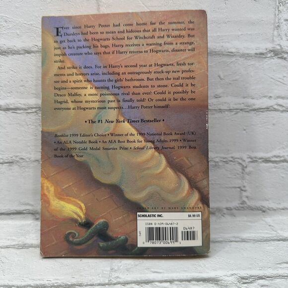 Harry Potter And The Chamber Of Secrets 1999 J. K. Rowling Paperback - Picture 2 of 9